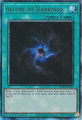 Allure of Darkness - RA03-EN055 - Prismatic Ultimate Rare - 1st Edition